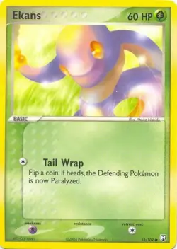 2x (pok-TRR-055) Ekans (C) Pokemon EX Team Rocket Returns Card # 55 - Image 1