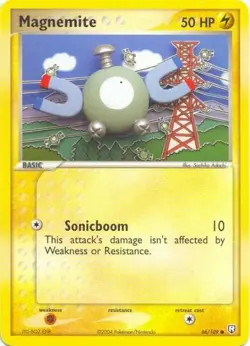 2x (pok-TRR-066) Magnemite (C) Pokemon EX Team Rocket Returns Card # 66 - Image 1
