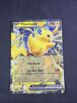 Pokemon TCG: Pikachu ex 063/193 - Paldea Evolved - Double Rare Card - Image 1