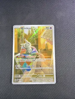 Pokemon TCG Mimikyu 075 Black Star Promo Card NM Condition - Image 1