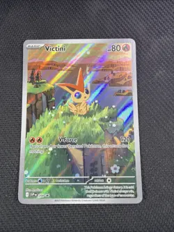 Pokemon TCG Victini SVP 208 Black Star Promo Card (Standard Size) NM - Image 1