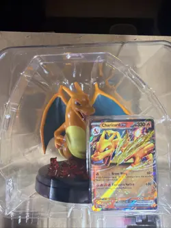 Pokemon TCG: Charizard SPC Figure With Promo Cards All 3 Promos Included - Image 2