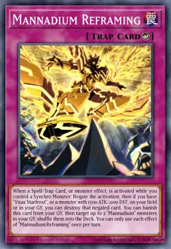 Mannadium Reframing - OP24-EN013 Super Rare | Yu-Gi-Oh! Card - Image 1
