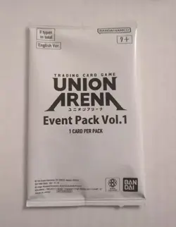 Union Arena Event Pack Vol. 1 Tournament Promo Prize Sealed Card - Image 1