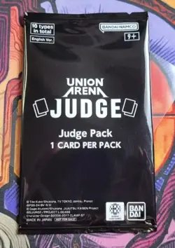 Union Arena TCG Judge Card Pack Sealed Tournament Promo NEW - Image 1