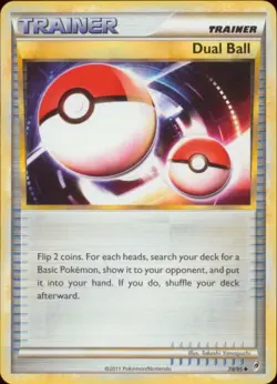 2x (COL-078) Dual Ball (U) Pokemon Call of Legends Card # 78 - Image 1