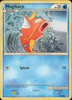 2x (COL-061) Magikarp (C) Pokemon Call of Legends Card # 61 - Image 1