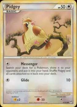 2x (COL-067) Pidgey (C) Pokemon Call of Legends Card # 67 - Image 1