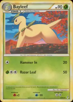 2x (COL-040) Bayleef (U) Pokemon Call of Legends Card # 40 - Image 1