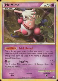 2x (COL-029) Mr. Mime (R) Pokemon Call of Legends Card # 29 - Image 1