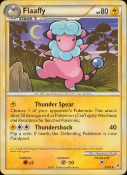 2x (COL-043) Flaaffy (U) Pokemon Call of Legends Card # 43 - Image 1