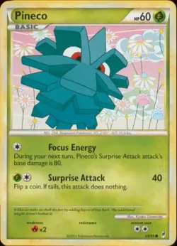 2x (COL-068) Pineco (C) Pokemon Call of Legends Card # 68 - Image 1