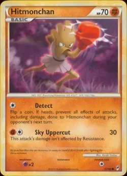 2x (COL-057) Hitmonchan (C) Pokemon Call of Legends Card # 57 - Image 1