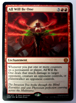 All Will Be One - MTG Phyrexia All Will Be One - Mythic 118 - NM - Image 1