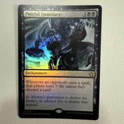 Painful Quandary (NM Foil) FDN-0179 Rare MTG - Image 1