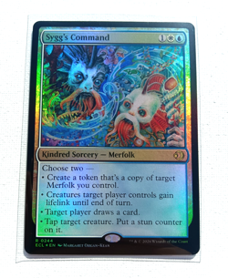 Sygg's Command MTG: Lorwyn Eclipsed (Foil) R 0244 (ECL) NM - Image 1