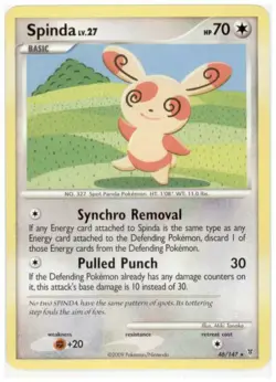 (pok-SV-046) Spinda (R) Pokemon Supreme Victors Card # 46 - Image 1