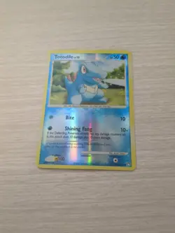 Pokemon TCG Totodile Mysterious Treasures 106/123 Reverse Holo Common - LP+ - Image 1