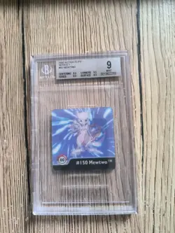 MEWTWO 1999 Pokemon Action Flipz Series 1 Artbox #80 #150 BGS 9 Mint - Image 1