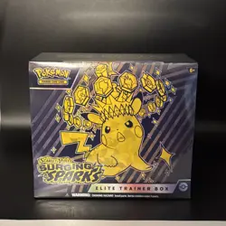 Pokemon SURGING SPARKS Elite Trainer Box ETB New & Sealed Scarlet & Violet TCG - Image 1