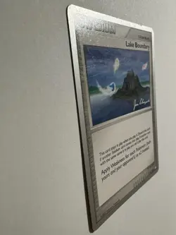 2008 Pokemon World Championship Deck Lake Boundary Non Holo 112/123 Klaczynski - Image 4