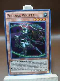 LP Yugioh - Zoodiac Whiptail (Super Rare) (1st Ed) - RATE-EN016 - Image 1
