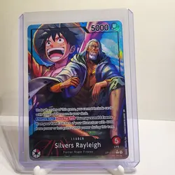 Silvers Rayleigh (Alternate Art) OP12-001 Legacy of the Master Foil - Image 1