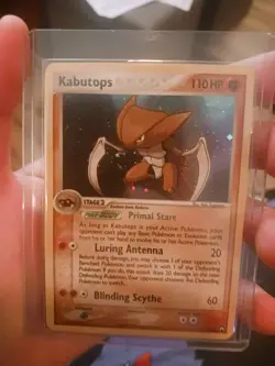 Pokemon TCG Kabutops Holo Rare Card 10/108 Power Keepers Series - Image 1