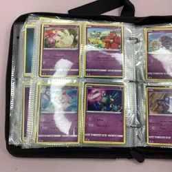 Asst. Pokemon Bulk Lot Card Bundle in Pikachu Binder (10D) MO#8922 - Image 3