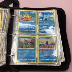 Asst. Pokemon Bulk Lot Card Bundle in Pikachu Binder (10D) MO#8922 - Image 5