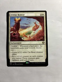 Felidar Retreat - Starter Commander Decks MTG Plus Bonus Card!!! - Image 1