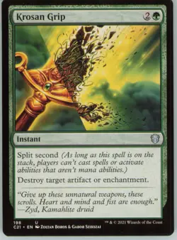 Krosan Grip U Commander 2021 198 Near Mint - Image 1