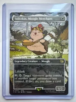 Stiltzkin, Moogle Merchant #0327 (Borderless) Final Fantasy NON-Foil MTG NM ENG - Image 1