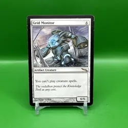 Grid Monitor Mirrodin Magic The Gathering MTG Card - Image 1