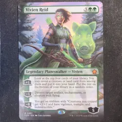 Vivien Reid - Borderless - Magic Foundations (MTG) - Image 1
