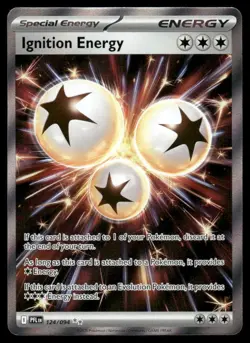 Pokemon Cards Ignition Energy 124/094 Phantasmal Flames Ultra Rare NM - Image 1