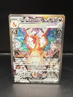 Pokemon TCG Charizard ex SV03: Obsidian Flames 223/197 Holo Special Illustration - Image 1