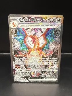 Pokemon TCG Charizard ex SV03: Obsidian Flames 223/197 Holo Special Illustration - Image 3