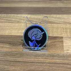 Pokemon TCG Gardevoir Shiny Silver Holo MEGA EVOLUTION Mini Coin - Image 2