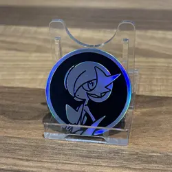 Pokemon TCG Gardevoir Shiny Silver Holo MEGA EVOLUTION Mini Coin - Image 3