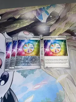 3x Luminous Energy 191/193 Pokemon TCG Paldea Evolved Reverse Holo 1x Non Holo - Image 1