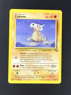 CUBONE - 50/64 - Jungle - Pokemon Card - Image 1