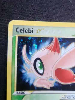 Pokemon Celebi Gold Star 100/100 EX Crystal Guardians - Light Play - Image 4