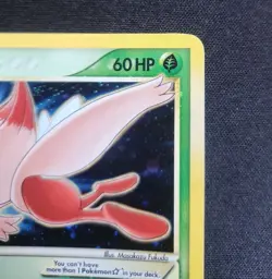 Pokemon Celebi Gold Star 100/100 EX Crystal Guardians - Light Play - Image 5