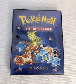 FILLED WITH CARDS POKEMON 1999 Wizards of the Coast Trading Card Album/Binder 742818083201 - Image 1