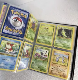 FILLED WITH CARDS POKEMON 1999 Wizards of the Coast Trading Card Album/Binder 742818083201 - Image 4