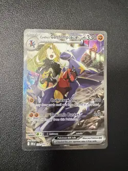 Pokemon TCG Cynthia's Garchomp ex 232/182 Sv10: Destined Rivals Holo NM - Image 1