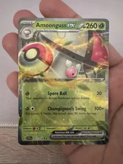Amoonguss ex 011/159 Pokemon TCG - Journey Together - Double Rare - Near Mint - Image 1