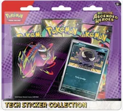 Pokemon Mega Evolution S2.5 Ascended Heroes Tech Sticker - Ghastly PREORDER! - Image 1