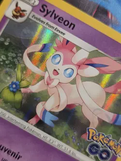 Sylveon 035/078 SW&SH Pokemon GO Holo Rare Pokemon Card - Image 2